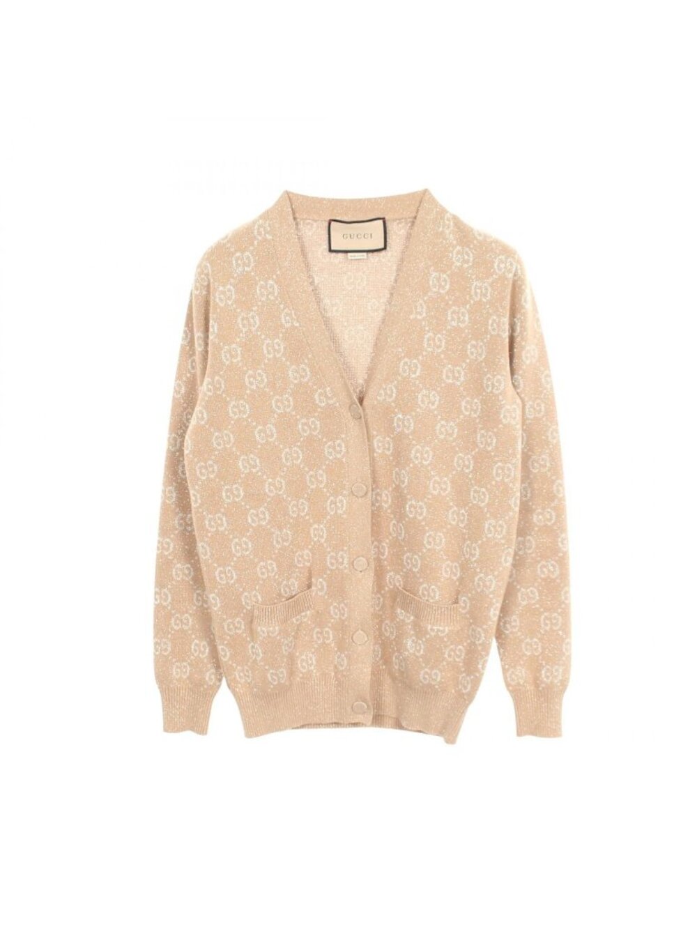Gucci Cardigan GG Pattern Cotton